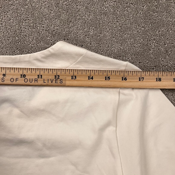 Spartina 449 Island Dress Women XLarge Beige Blue Peeples Song Floral Fringe - Picture 11 of 13